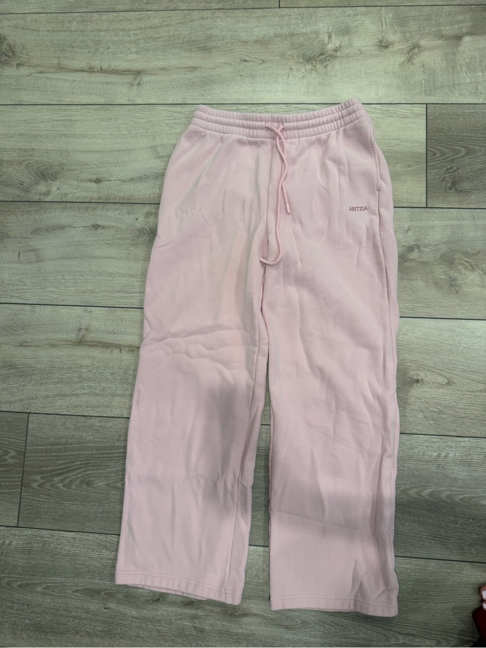Aritzia Light Pink Drawstring Lounge Pants